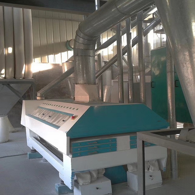 60吨面粉加工设备河南面粉机械成套设备漯河面粉加工厂设备