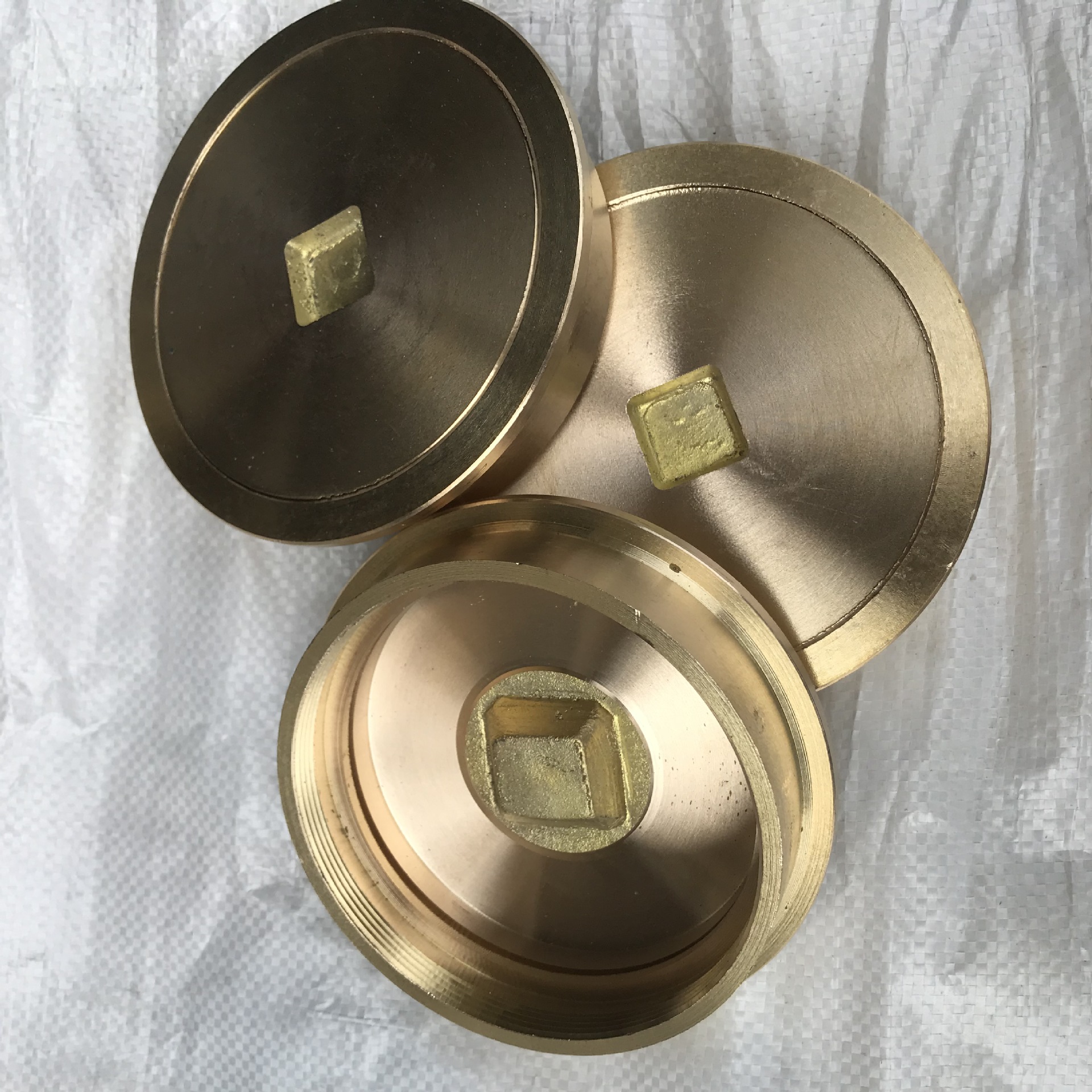 wj型全铜清扫口 04s301-11全铜清扫口 一字扣铜内螺纹清扫口