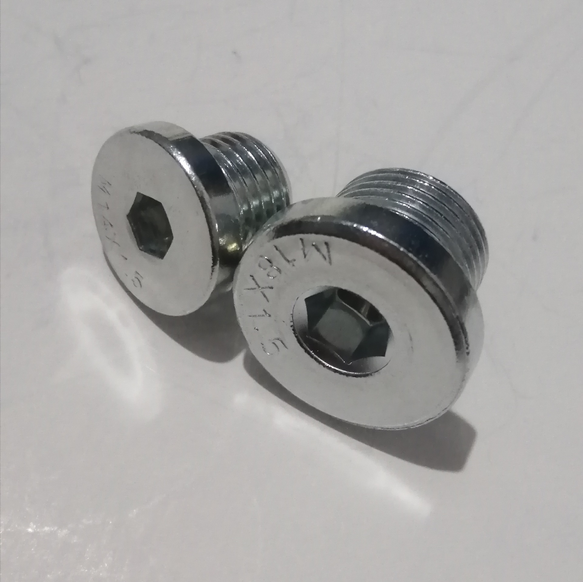 m8--m24 镀锌内六角堵头 油塞螺栓  现货批发油堵