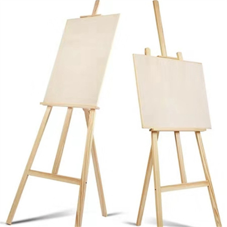厂家直供美术写生素描画架展示架实木折叠静物台12孔绘画三角支架