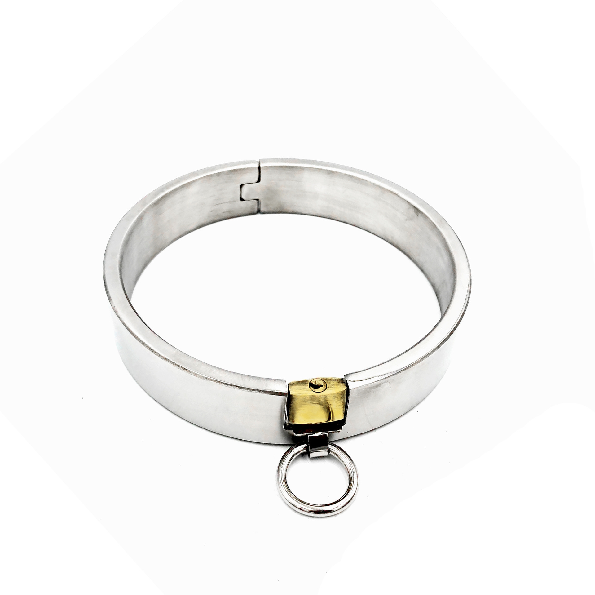 黑帝正品不锈钢带锁项圈成人玩具刑具分男女用厂家直销一件代发