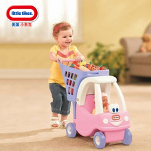 美国进口儿童超市购物车宝宝手推车男女孩过家家玩具