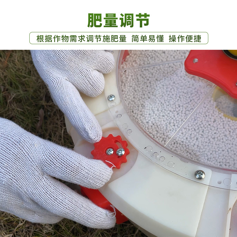 手推式施肥器深层土下土下玉米追肥器多功能手动滚筒式小型施肥机