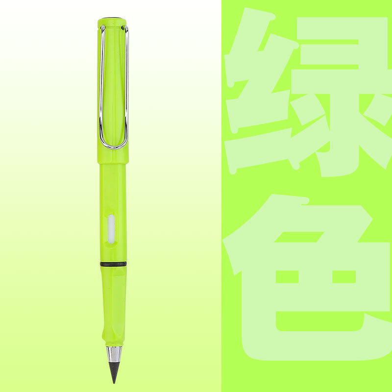 stationery  Black Technology Does Not Need to Cut Eternal Pencil without Ink Students Write in the Straight Position Pencil Not Finish Painting Not Easy to Break Lead Writing