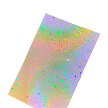 冷裱膜镭射玻璃彩虹闪光膜树叶植物书签透明膜自粘照片膜一件批发