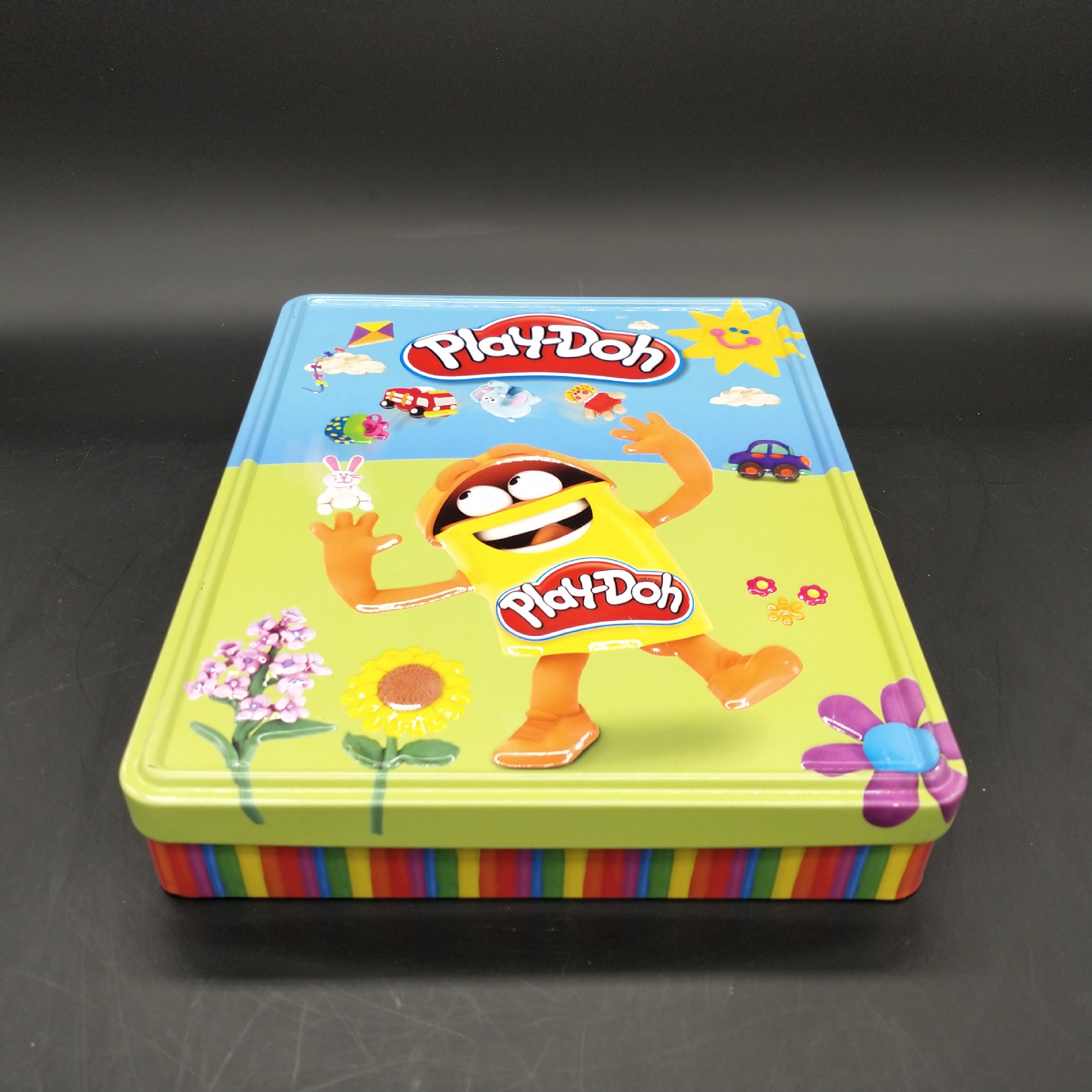 马口铁长方形铁盒 油画颜料铁盒 儿童玩具盒金属定制糖果包装盒