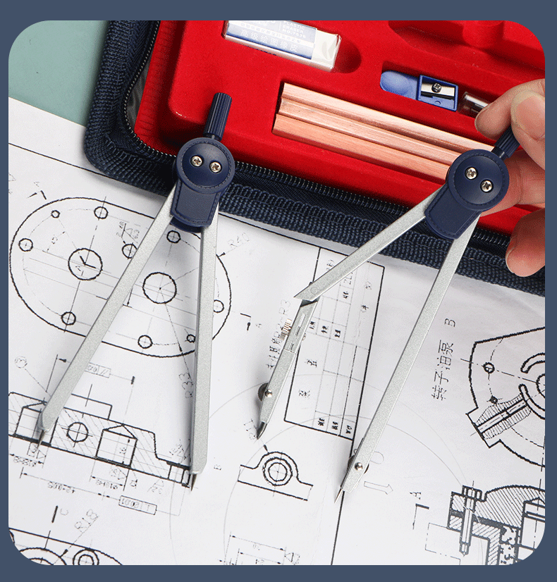 金丝猴绘图工具制图工具包建筑土木工程机械制图画图套装设计组合