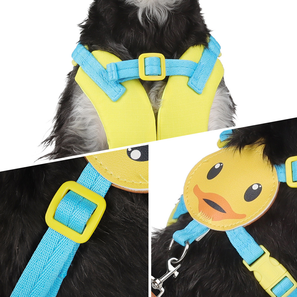 New Pet Harness Dog Rope Leash Picnic Small Dog Rope Cat Tractor Vest Chain