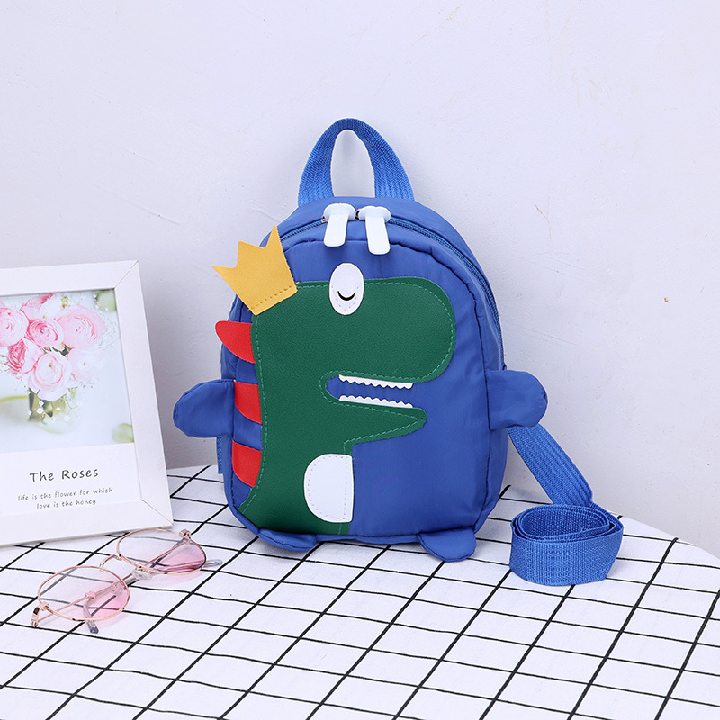 New Dinosaur Backpack Cartoon Children Backpack Children Accessories Korean Style Composite Cloth Kindergarten Baby's School Bag