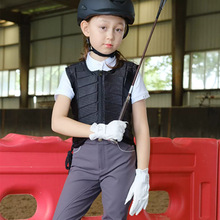 EPONA儿童马术手套白色训练防滑PU耐磨骑士装备骑马比赛防护手套