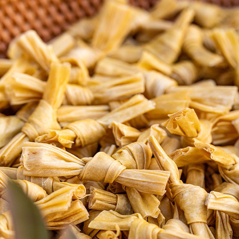 炸串豆扣腐竹结豆结豆制品人造肉蛋白肉火锅麻辣烫烧烤食材豆皮结