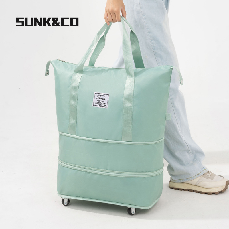 Wholesale Large Capacity Travel Bag Scalable Travel Storage Bag School Luggage Bag Business Travel Carry-on Lightweight Silent Wheel