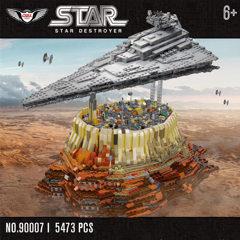 启智乐90007星际吉达城兵临城下飞船儿童diy拼装积木玩具兼容乐高