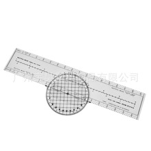 飞机向量尺  塑料航空尺   PJ-1飞机尺 塑料尺 飞行测量尺