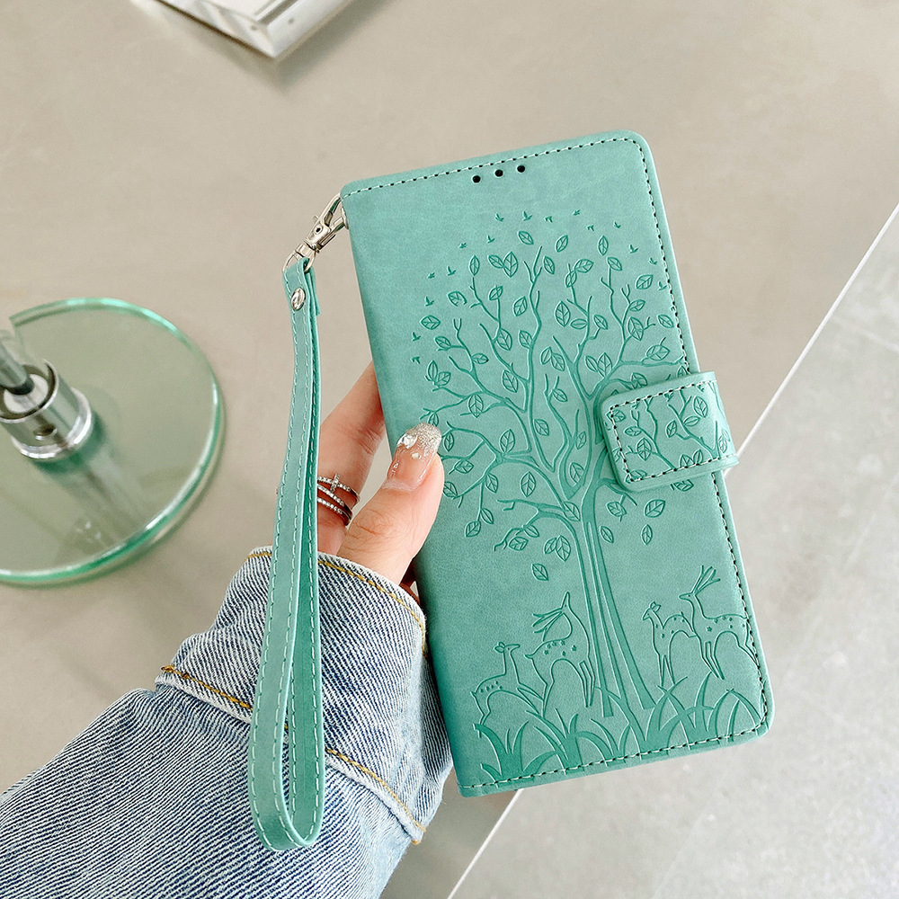 适用诺基亚c110 4g支架手机壳c12 pro零钱包x100纯色简约保护套