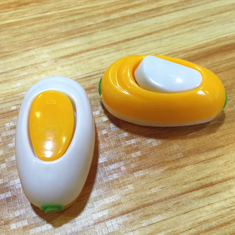 老式手捏床头灯开关两线中途灯泡开关小按钮简易手按船型翘板开关