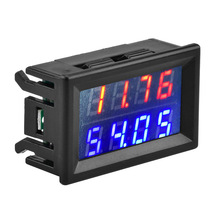 DC 0~100V/200V LED Digital Voltmeter Ammeter Car Motocycle V