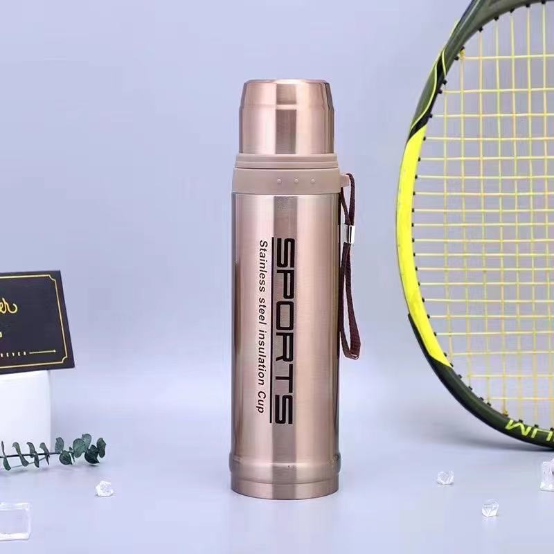 750ml Iron Armor Bullet Thermos Mug Outdoor Men's and Women's Vacuum Portable Business Advertising Gift Cup Can Be Customized Logo