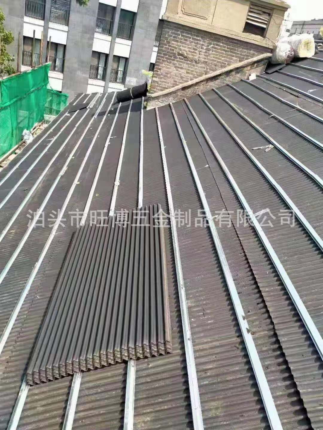 屋面挂瓦条 金属挂瓦条成品 镀铝锌钢顺水条挂瓦条 调平支架