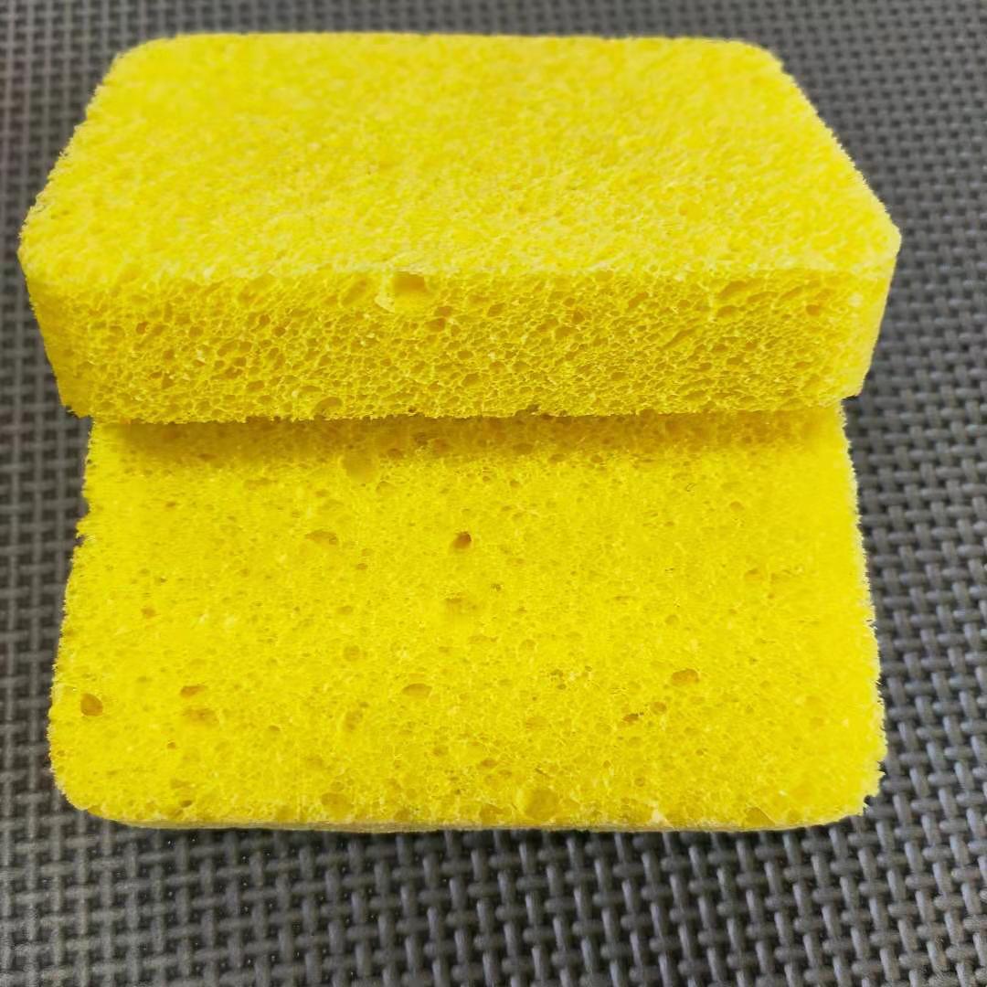 现货彩色压缩木浆棉 吸水木浆棉抹布洗碗布木浆棉 厂家定制