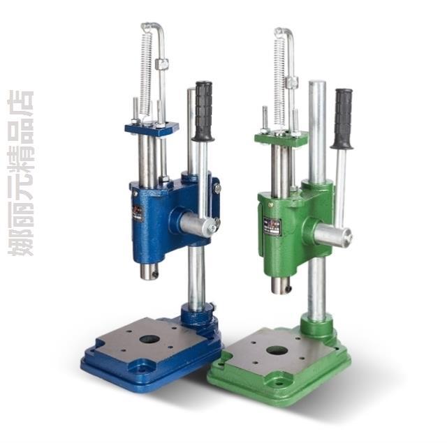 实心柱手动压力机 铆钉机手啤机高精密小型冲床特大号加重鸡眼机