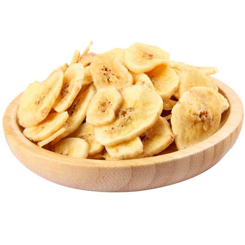 碳烤香蕉片500g香蕉干休闲办公室小吃零食香蕉脆片banana片大包装