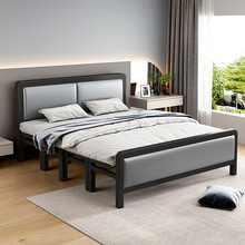 折叠床家用单人床出租房用1.2米1.5米简易床架现代简约铁艺午休床