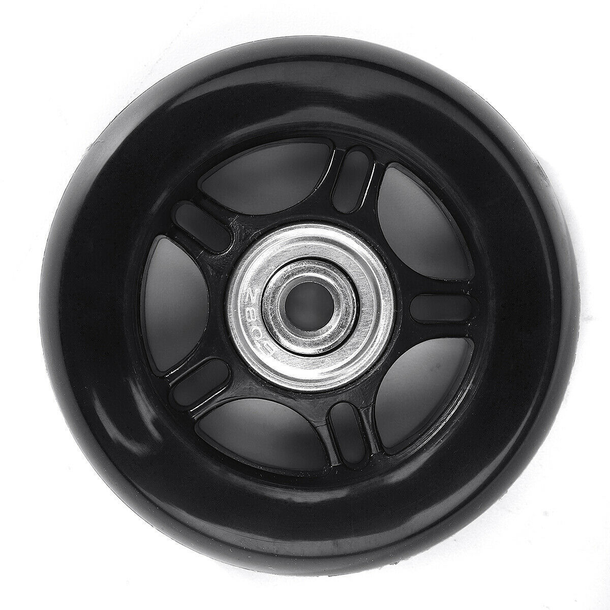 跨境静音拉杆箱万向轮 橡胶万向脚轮 旅行箱轴承维修行李箱更换轮