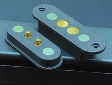 2pinpogopin弹簧顶针磁吸公母座连接器 磁吸触点充电线磁吸连接器