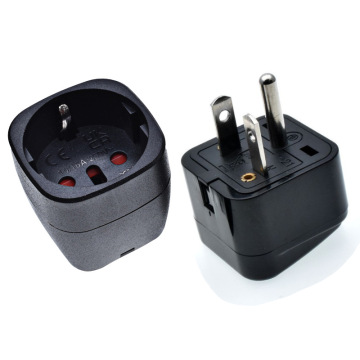 美标转换插头 nema 6-20p 转 德标德规转美式连接转换器eu-21
