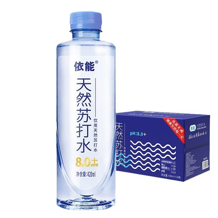 依能天然苏打水弱碱性ph8.