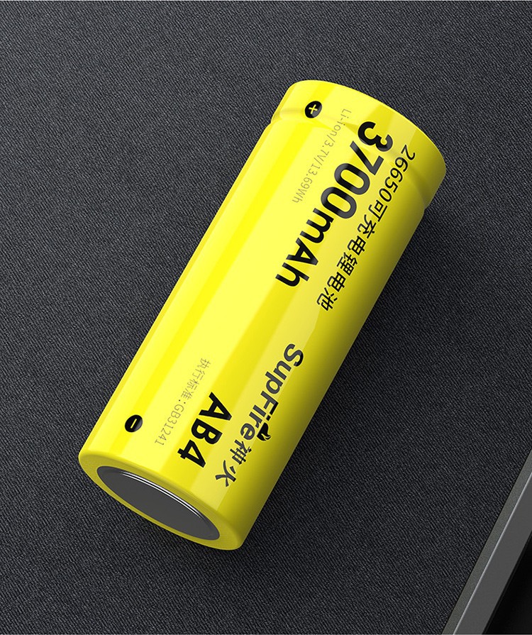 正品神火26650锂电池 原装3.7v大容量强光手电筒专用多功能通用型