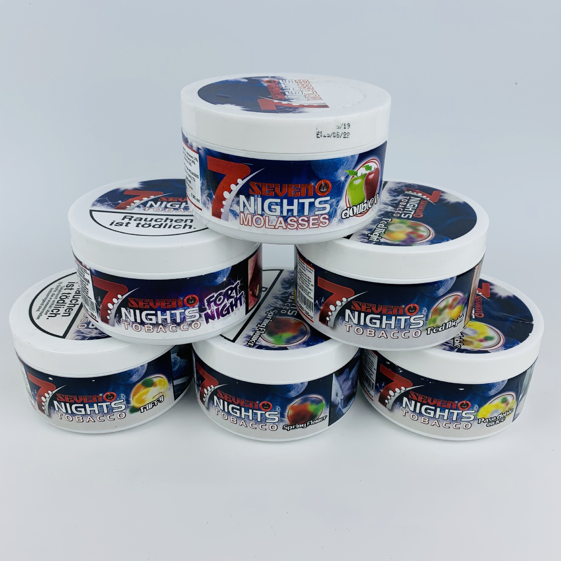 水烟膏德国石头7夜烟膏 seven night阿拉伯烟膏 夜场 ktv水烟吧