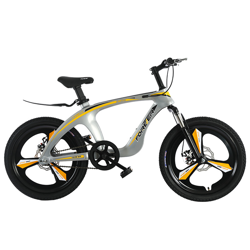 Forever Brand Installation-Free 20-Inch 22-Inch Magnesium Alloy Frame Double Disc Brake Integrated Wheel Mountain Bike for Children and Older Children