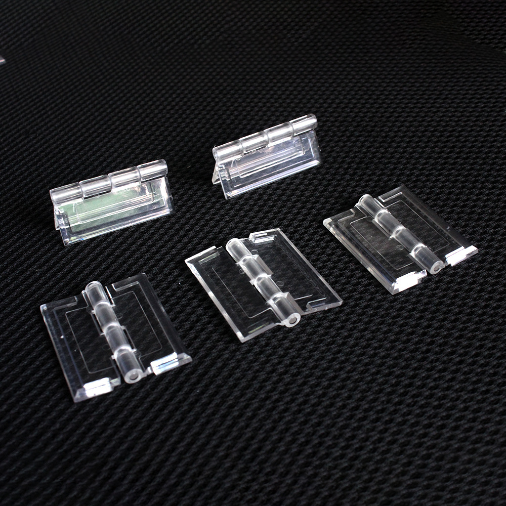 亚克力透明合页pc合页有机玻璃合页pc高韧度合页不易碎