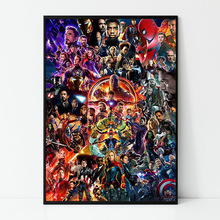 Avengers EndGame  Poster Famous Movie Poster  Wall Art Home