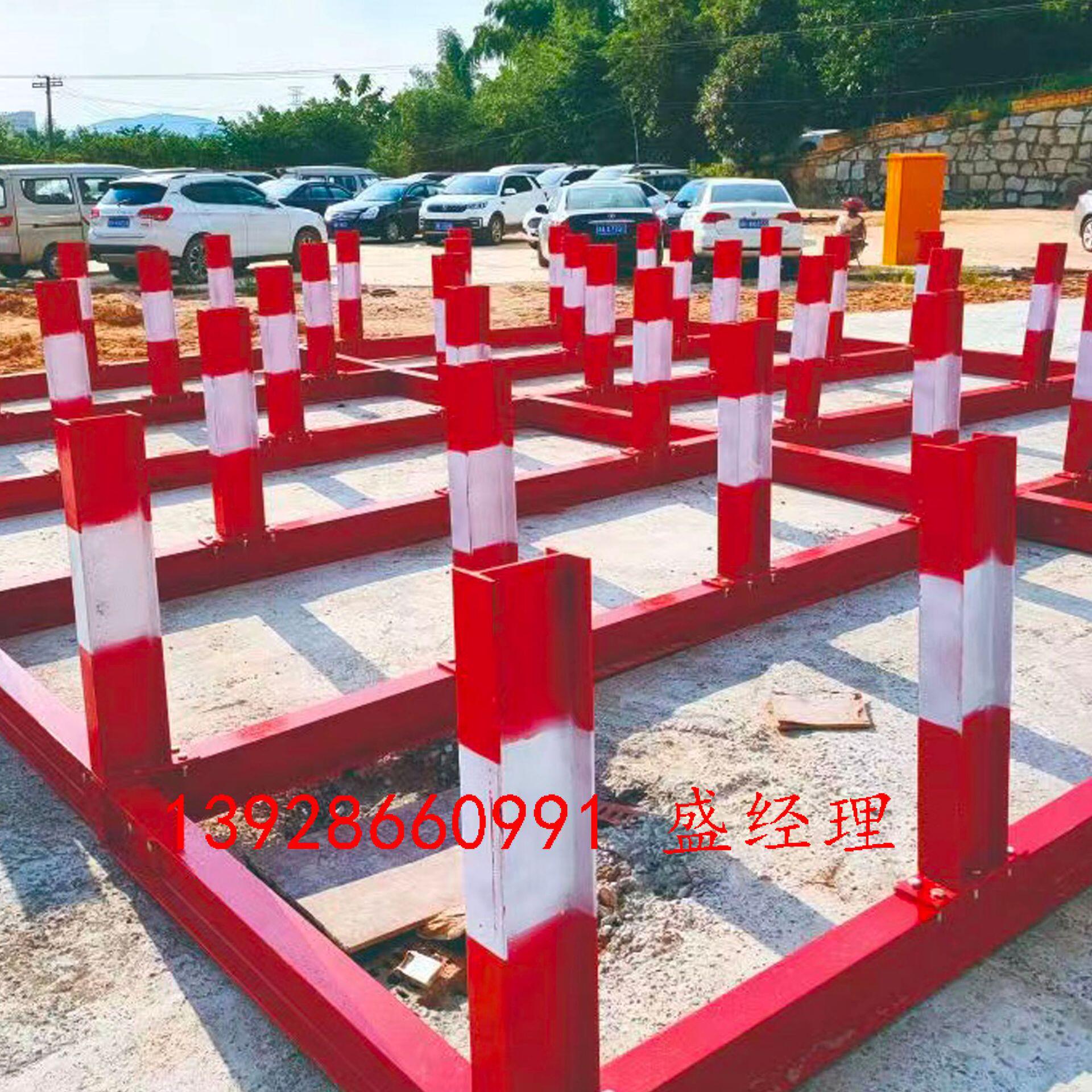 广东佛山厂家建材金属钢筋堆场烤漆管钢管工程钢筋堆放架堆放平台