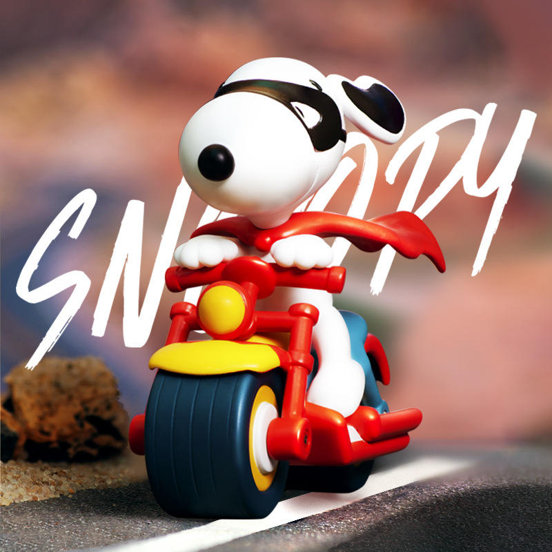 snoopy史努比三代百变史努比潮玩公仔动漫周边手办可爱汽车摆件