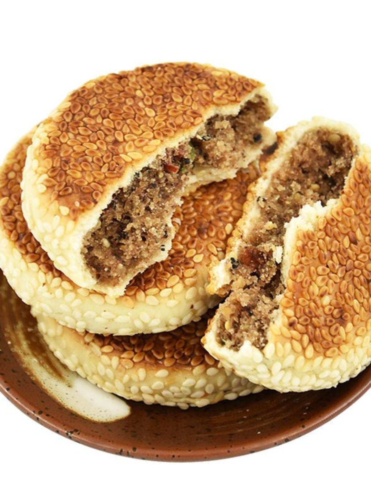 安庆岳西特产麻滩河手工小麻饼安徽芝麻饼袋装传统糕点心小吃零食