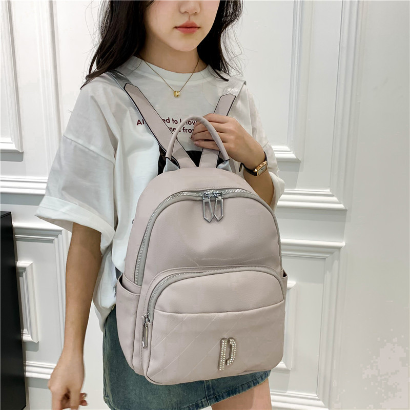 Casual High-Grade Backpack Women's New Trendy Fashion Soft Leather Travel Commuter Shopping Women's Backpack