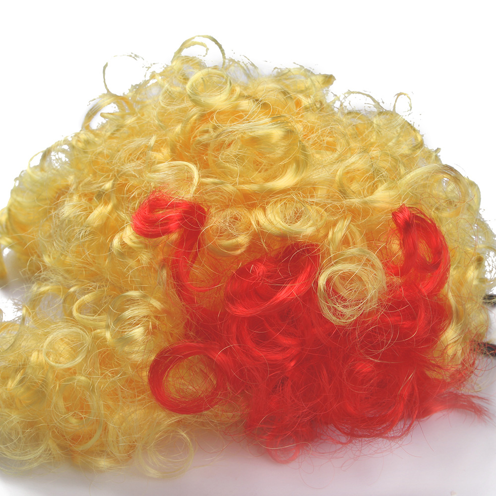 Cross-Border Pet Wig Afro Curly Cat Dog Halloween Christmas Wig Pet Hair Accessories Wholesale