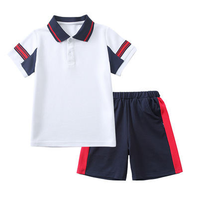 小学生夏季校服套装幼儿园园服班服毕业拍照学院风六一表演出服