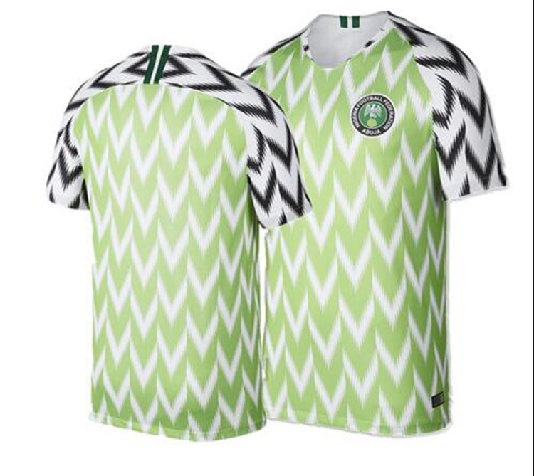 2018世界杯尼日利亚队球衣主场国家队足球服队服泰版上衣