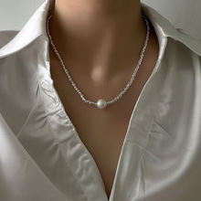 珍珠项链女小众设计感ins个性时尚配饰轻奢气质高级感百搭锁骨链