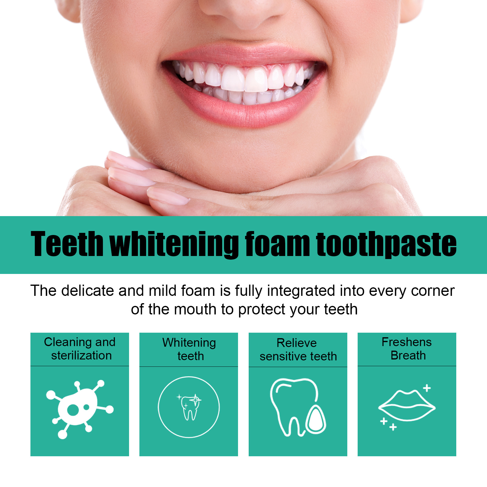 Eelhoe Tooth Cleaning Mousse Oral Care Toothpaste