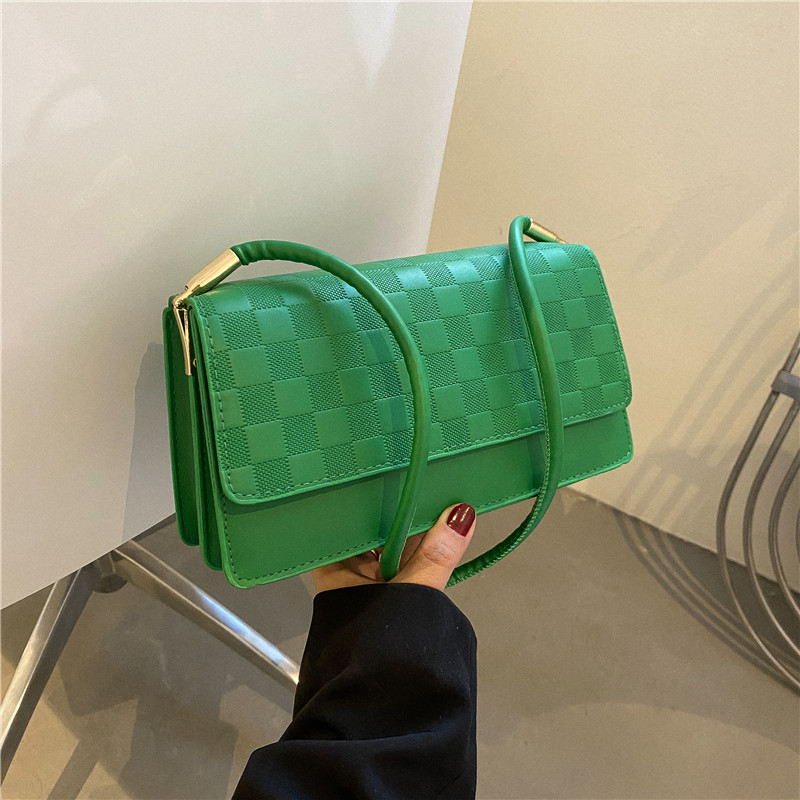 Simple High Quality Small Bag 2022 New Fashion Women's Bag Summer Shoulder Underarm Bag Casual Western Style Small Square Bag