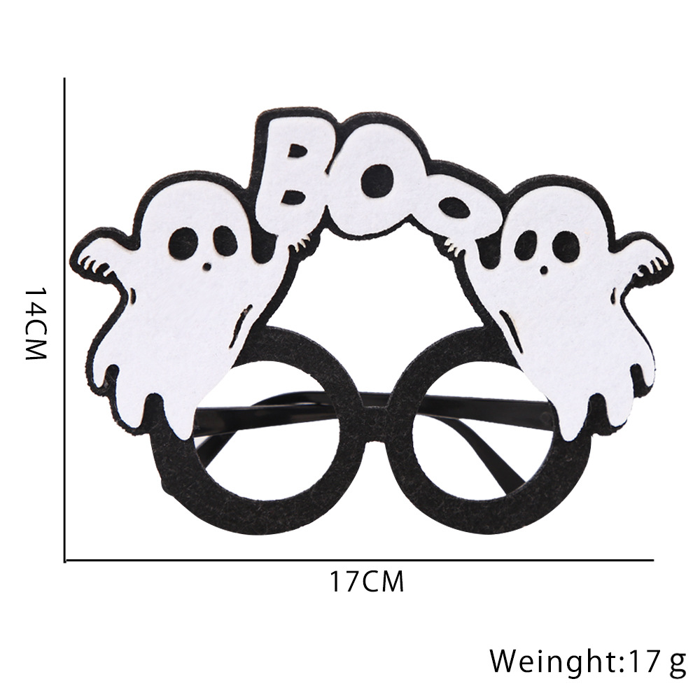 2023 New Halloween Glasses Photo Prop Party Decoration Supplies Props Halloween Cartoon Plastic Glasses