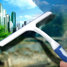刮水板汽车玻璃清洗工具硅胶刮水器多功能家用浴室镜可悬挂水刮器