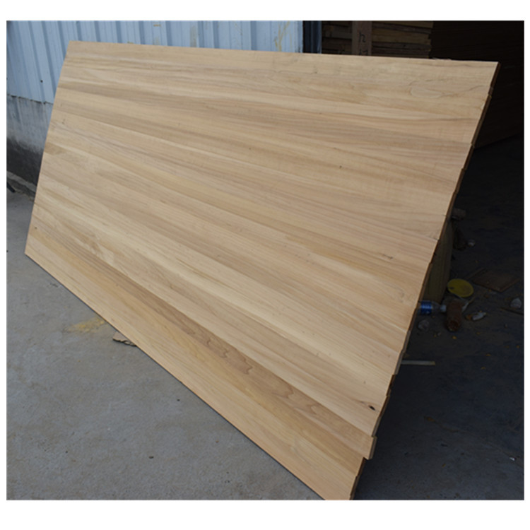 杨木炭化板黄杨拼板家具板双面Uv漆表面处理蜂箱乐器实木材料20mm