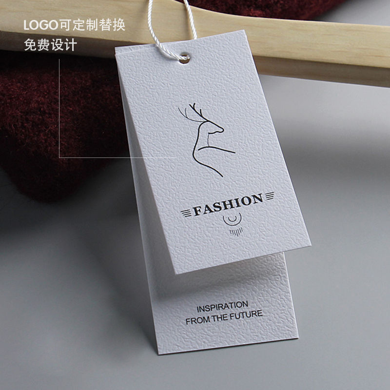 服装吊牌fsc牛皮纸吊牌环保再生可降解牛皮纸吊牌挂牌吊卡-阿里巴巴